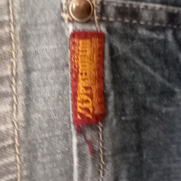 Jean Shorts Overalls Size 1 - Picture 4 of 5